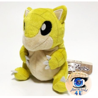 Pokemon plush Sandshrew 13cm (long), Authentic Pokemon Center Pokemon fit / sitting cutie